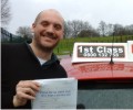 KevinW with Driving test pass certificate